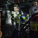 Pożar stodoły - Lubasz (7)