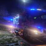 Pożar stodoły - Lubasz (9)