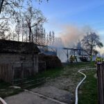 Pożar stodoły i stajni (2)