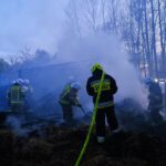 Pożar stodoły i stajni (5)