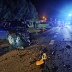 Wypadek drogowy Rataje (1)