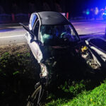 Wypadek drogowy Rataje (3)