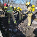 Pożar sterty śmieci (3)