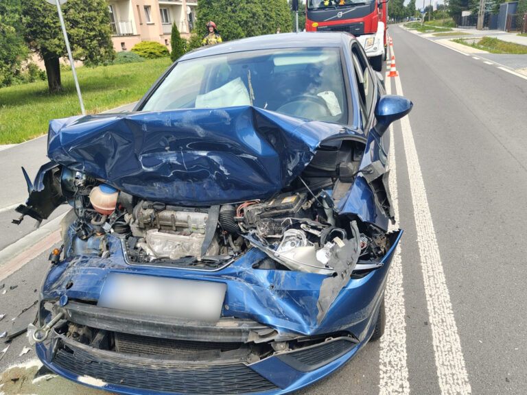 KOT NA DRZEWIE ORAZ WYPADEK DROGOWY